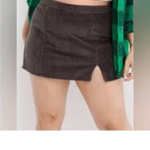 Aerie corduroy mini skirt